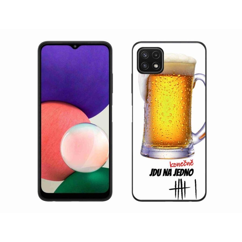 Gélový kryt mmCase na mobil Samsung Galaxy A22 5G - idem na jedno