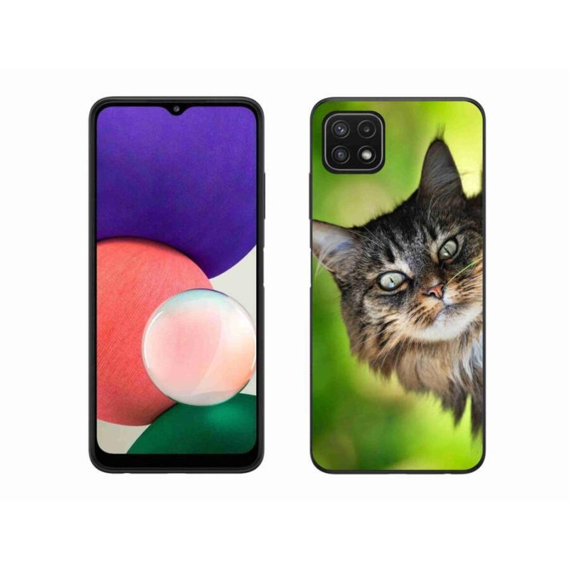 Gélový kryt mmCase na mobil Samsung Galaxy A22 5G - mačka 3