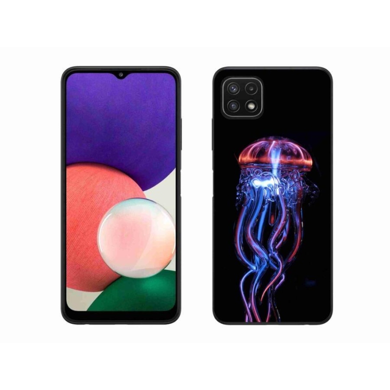 Gélový kryt mmCase na mobil Samsung Galaxy A22 5G - medúza