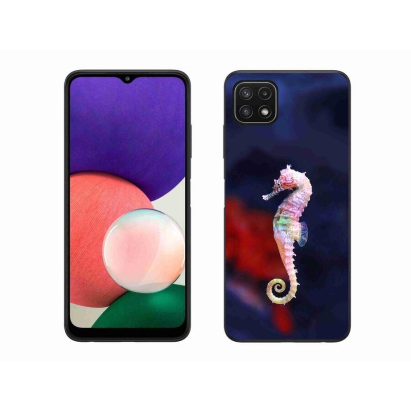 Gélový kryt mmCase na mobil Samsung Galaxy A22 5G - morský koník