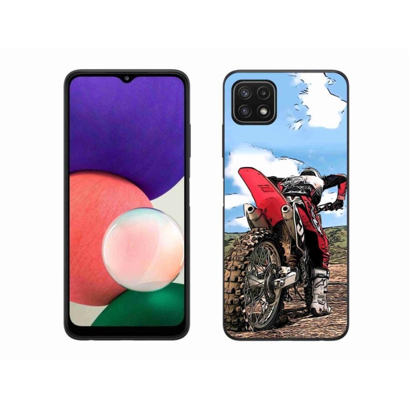 Gélový kryt mmCase na mobil Samsung Galaxy A22 5G - moto