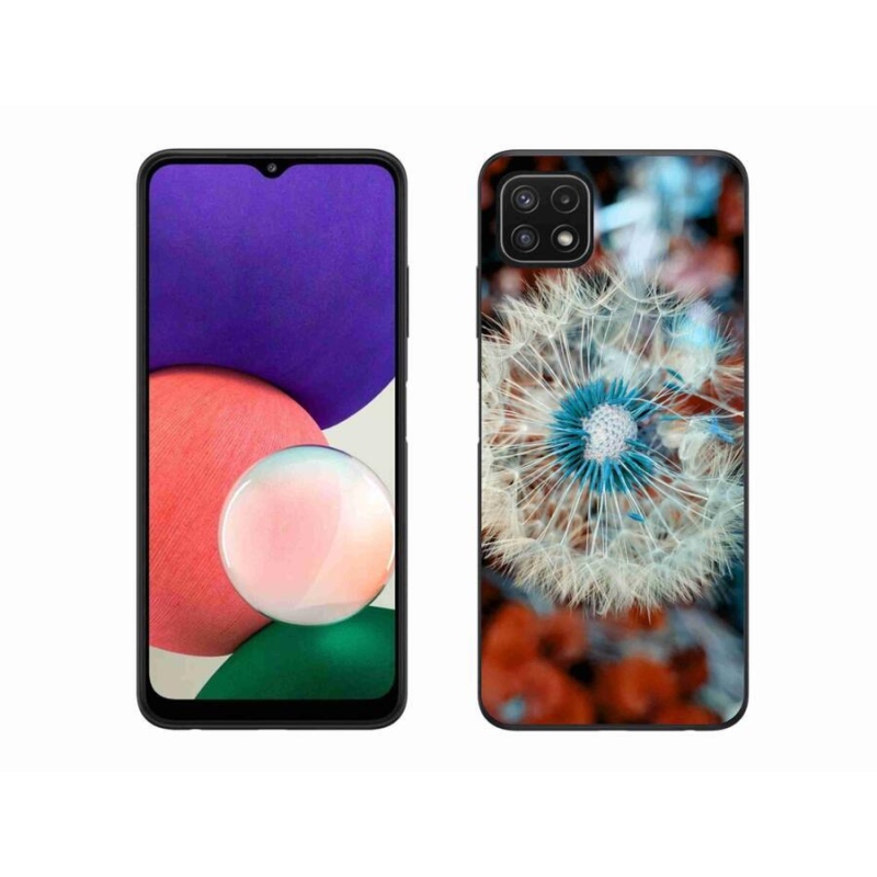 Gélový kryt mmCase na mobil Samsung Galaxy A22 5G - odkvitnuté púpava 1