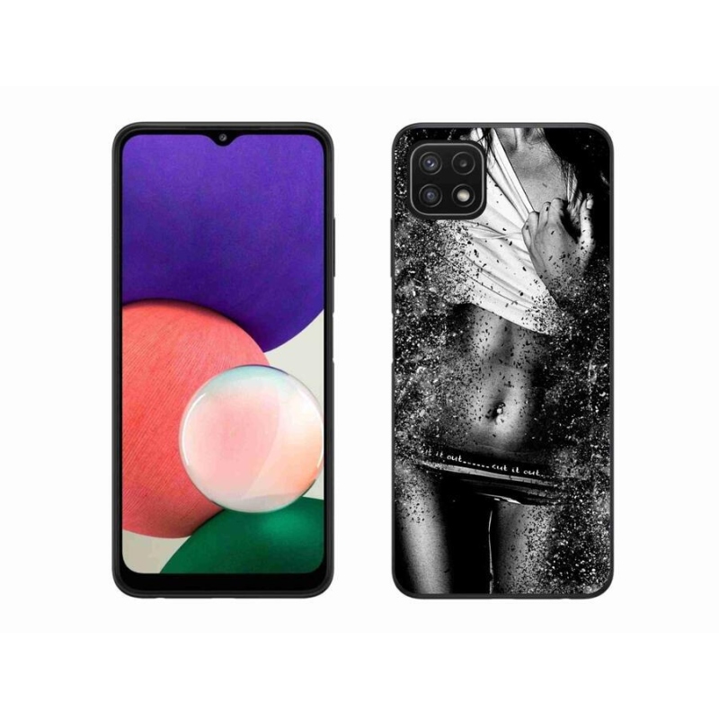 Gélový kryt mmCase na mobil Samsung Galaxy A22 5G - sexy žena 1