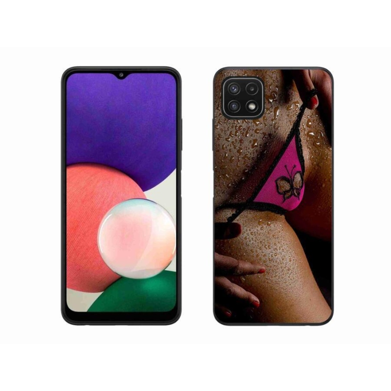 Gélový kryt mmCase na mobil Samsung Galaxy A22 5G - sexy žena