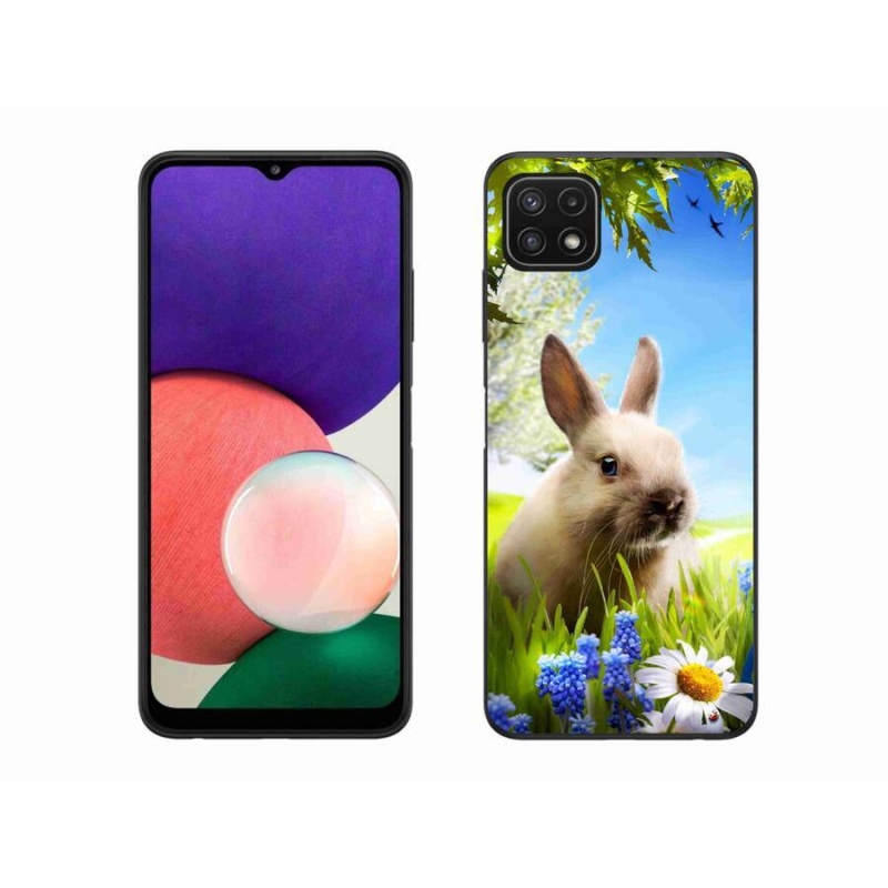 Gélový kryt mmCase na mobil Samsung Galaxy A22 5G - zajačik