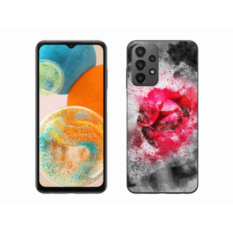 Gélový kryt mmCase na mobil Samsung Galaxy A23 4G/5G - abstrakt 9