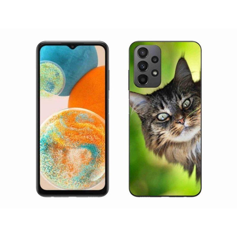 Gélový kryt mmCase na mobil Samsung Galaxy A23 4G/5G - mačka 3