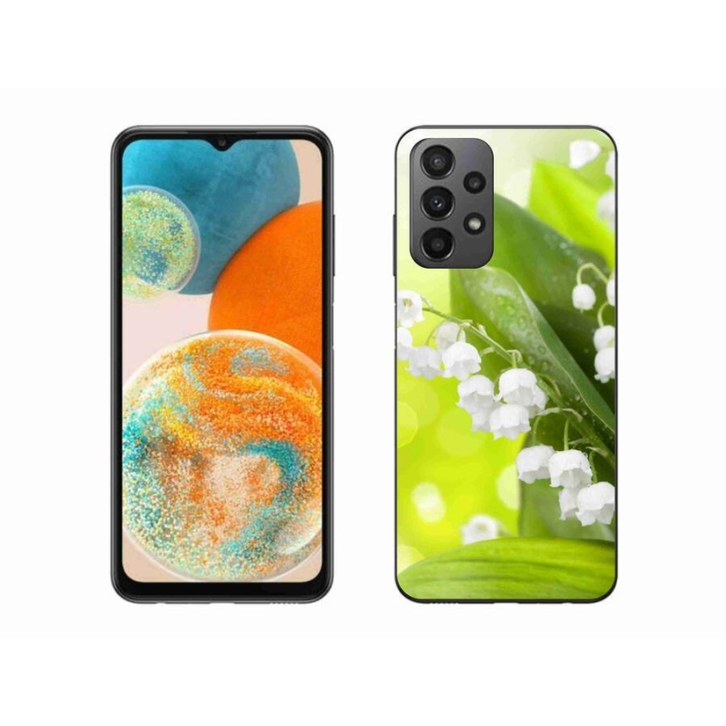 Gélový kryt mmCase na mobil Samsung Galaxy A23 4G/5G - konvalinka