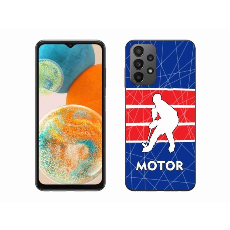 Gélový kryt mmCase na mobil Samsung Galaxy A23 4G/5G - Motor