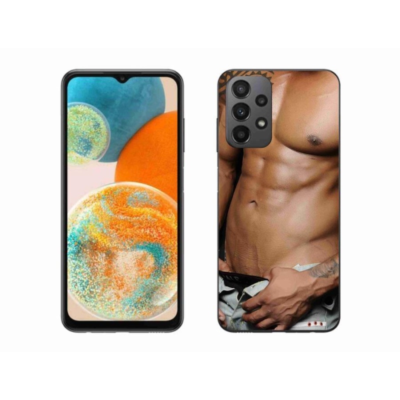 Gélový kryt mmCase na mobil Samsung Galaxy A23 4G/5G - sexy muž