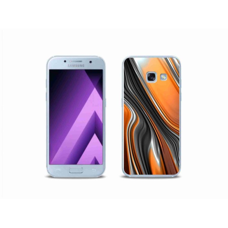 Gélový kryt mmCase na mobil Samsung Galaxy A3 (2017) - abstrakt 3