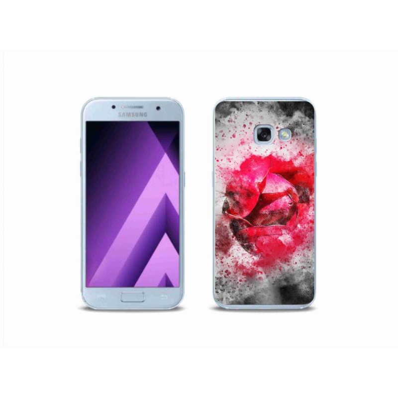 Gélový kryt mmCase na mobil Samsung Galaxy A3 (2017) - abstrakt 9