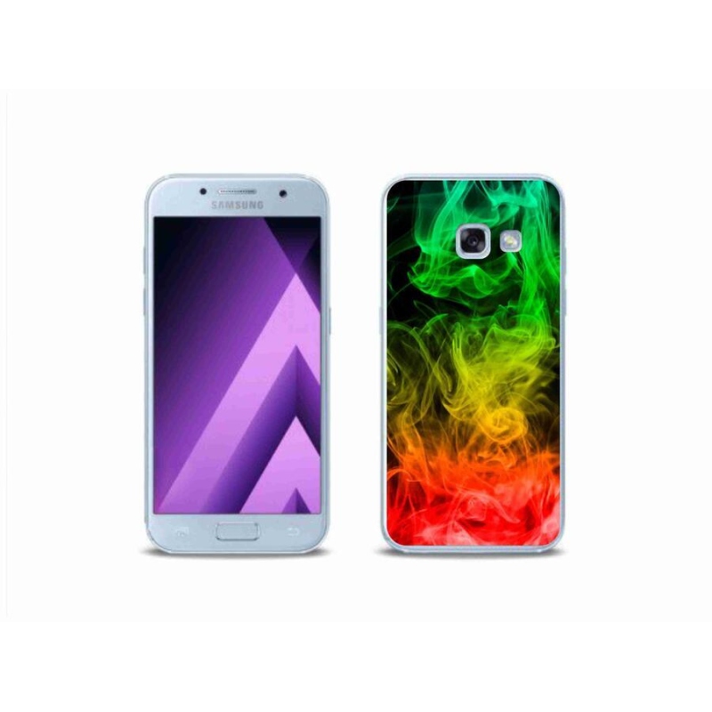 Gélový kryt mmCase na mobil Samsung Galaxy A3 (2017) - abstraktné vzor 7