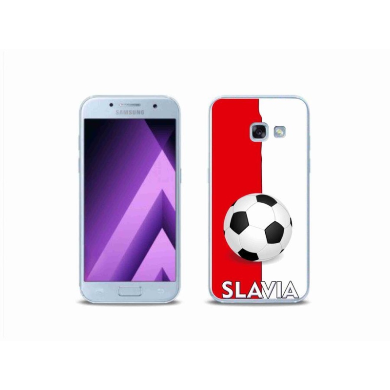 Gélový kryt mmCase na mobil Samsung Galaxy A3 (2017) - futbal 2