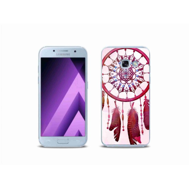 Gélový kryt mmCase na mobil Samsung Galaxy A3 (2017) - lapač snov