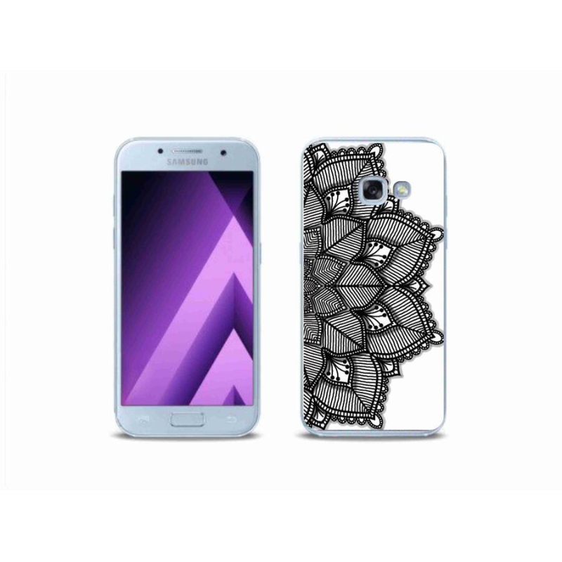 Gélový kryt mmCase na mobil Samsung Galaxy A3 (2017) - mandala