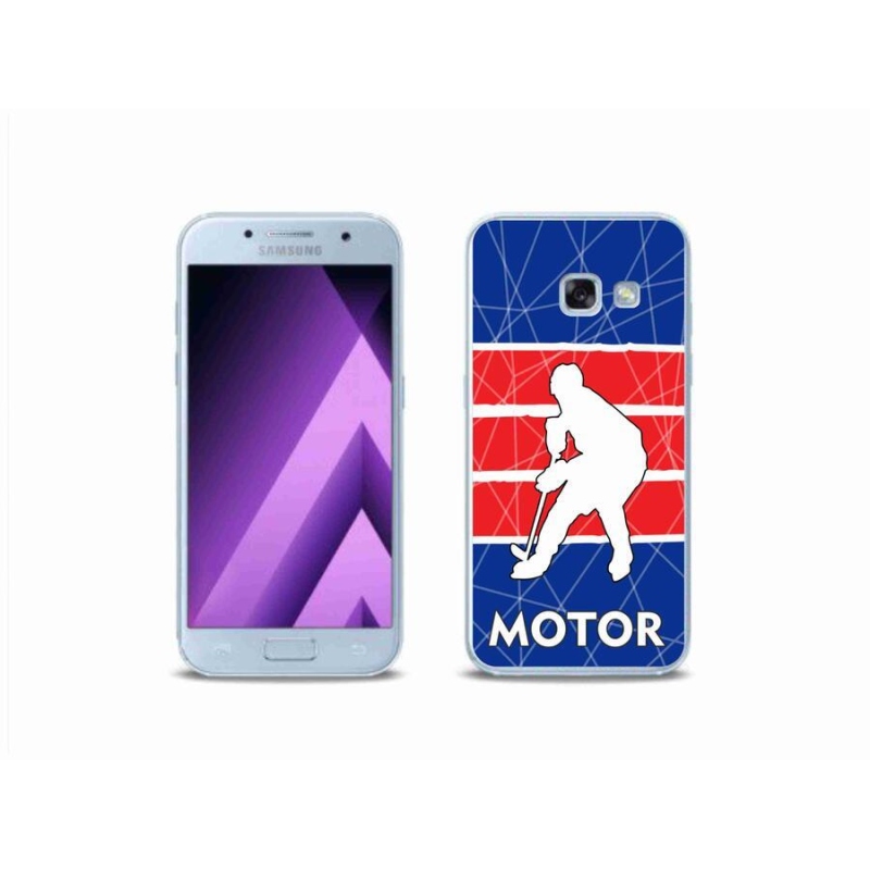 Gélový kryt mmCase na mobil Samsung Galaxy A3 (2017) - Motor