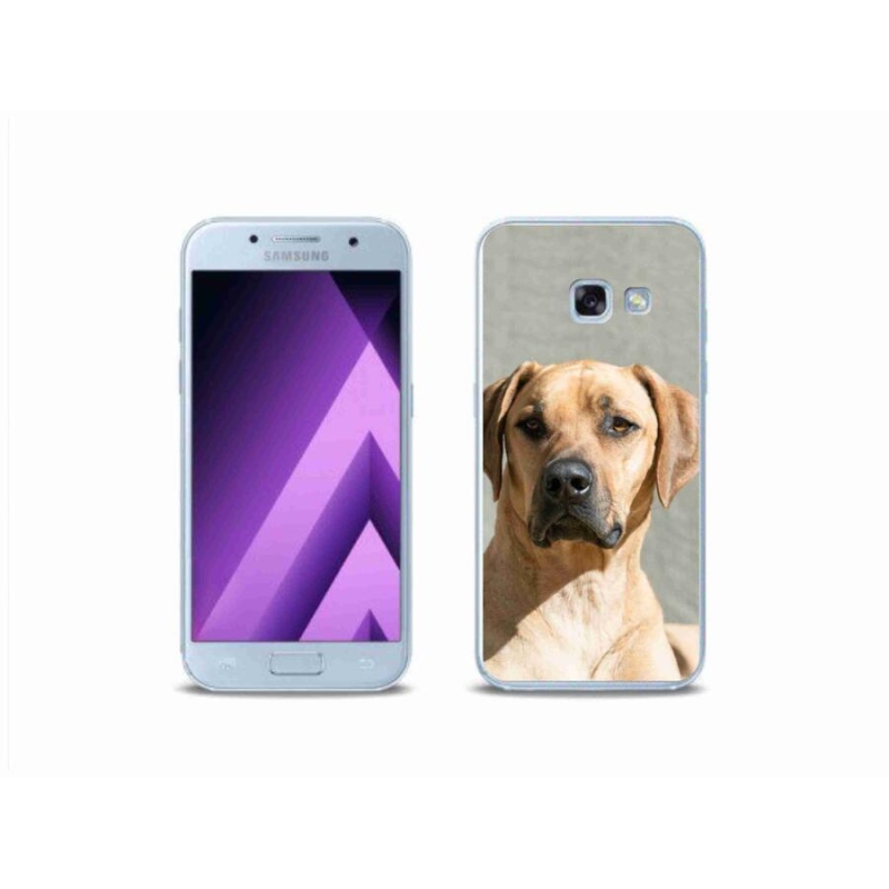 Gélový kryt mmCase na mobil Samsung Galaxy A3 (2017) - ridgeback