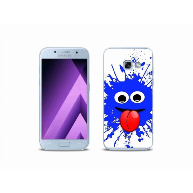 Gélový kryt mmCase na mobil Samsung Galaxy A3 (2017) - strašidlo