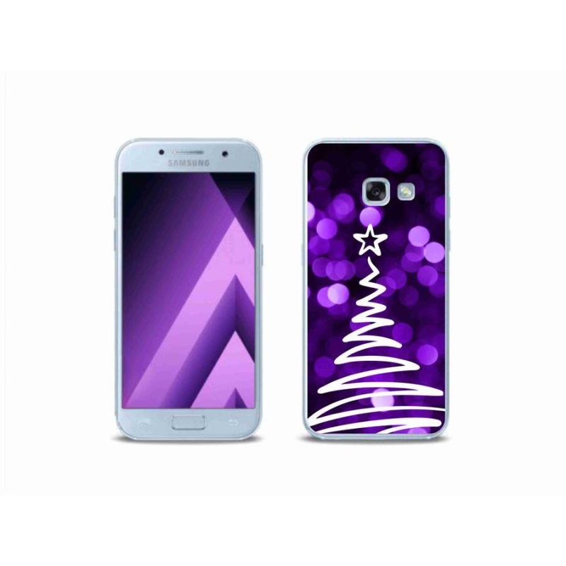 Gélový kryt mmCase na mobil Samsung Galaxy A3 (2017) - stromček