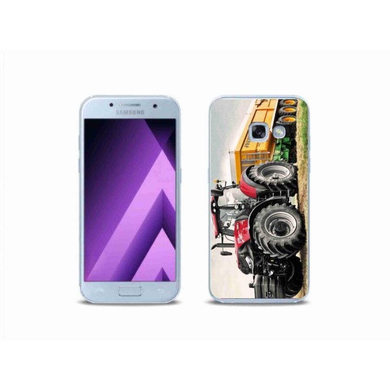 Gélový kryt mmCase na mobil Samsung Galaxy A3 (2017) - traktor 3