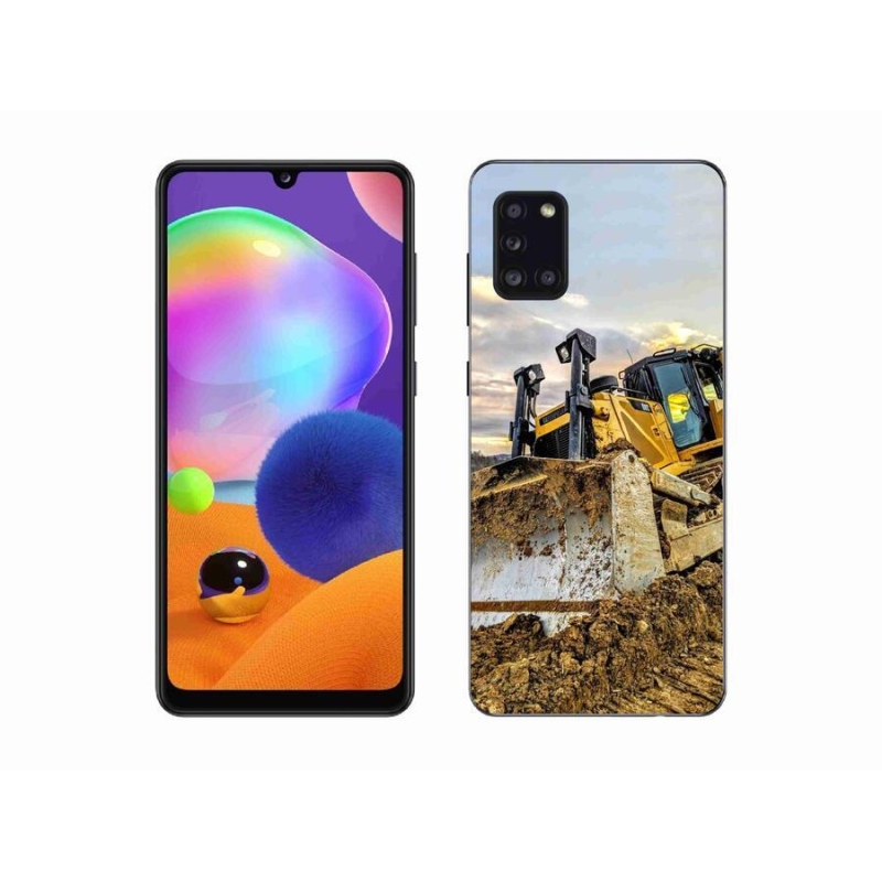 Gélový kryt mmCase na mobil Samsung Galaxy A31 - bager