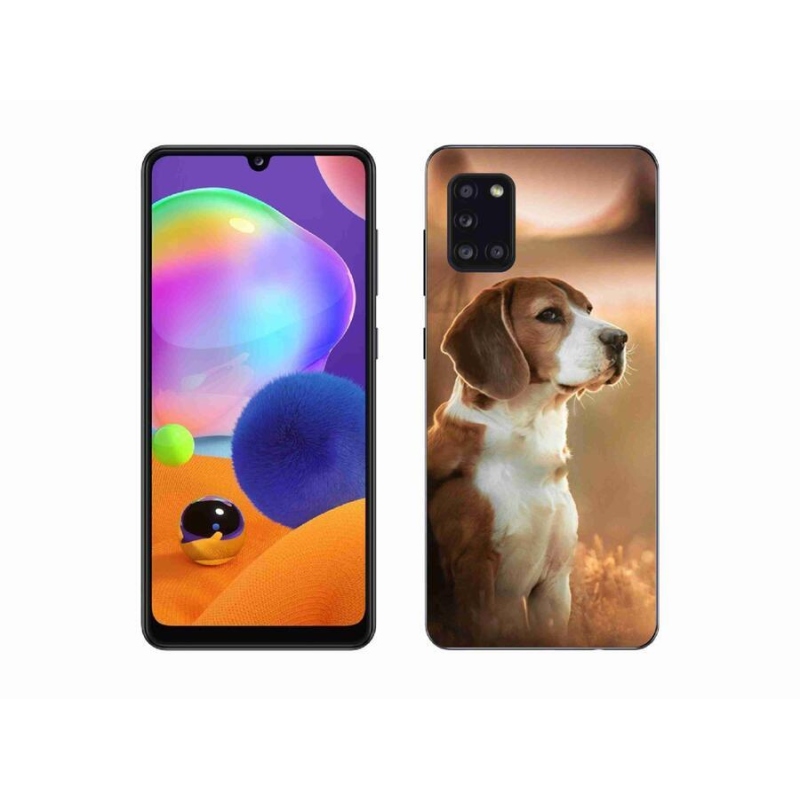 Gélový kryt mmCase na mobil Samsung Galaxy A31 - bígl