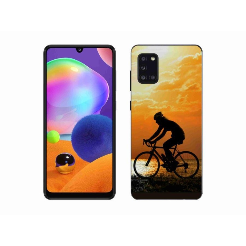 Gélový kryt mmCase na mobil Samsung Galaxy A31 - cyklovýlety