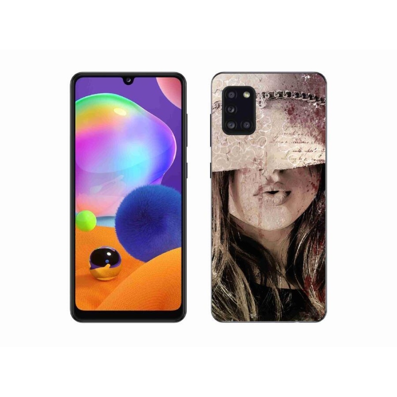 Gélový kryt mmCase na mobil Samsung Galaxy A31 - dievča