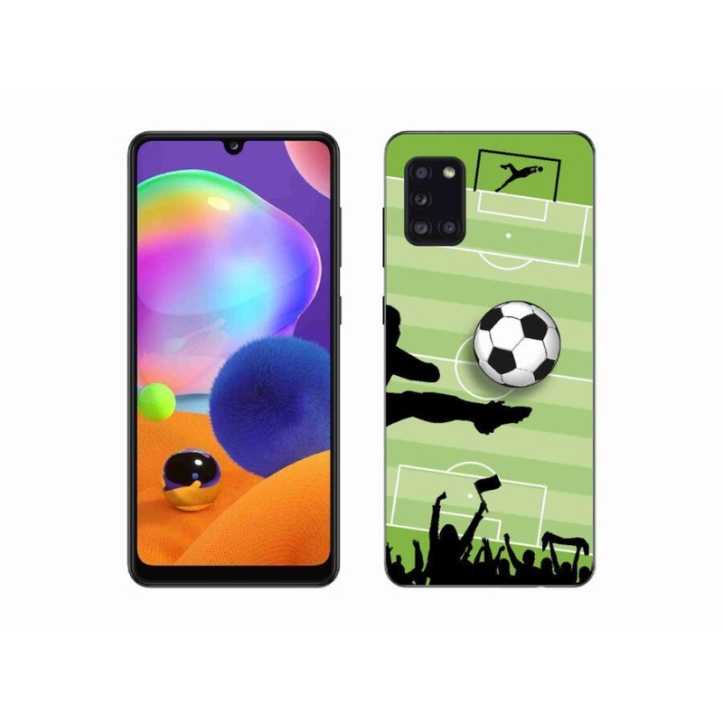 Gélový kryt mmCase na mobil Samsung Galaxy A31 - futbal 3