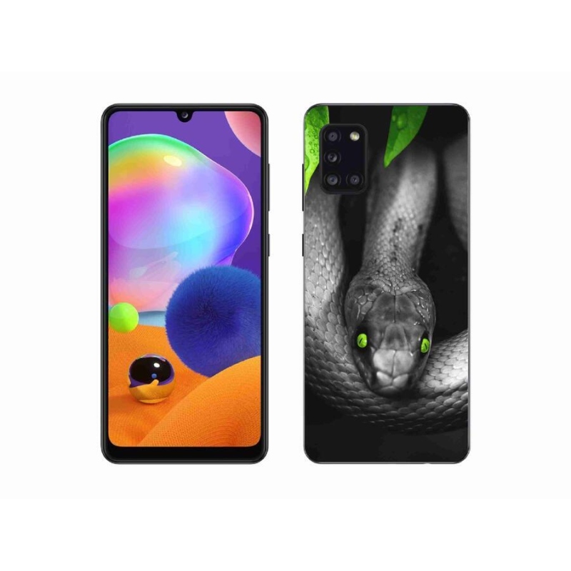 Gélový kryt mmCase na mobil Samsung Galaxy A31 - had