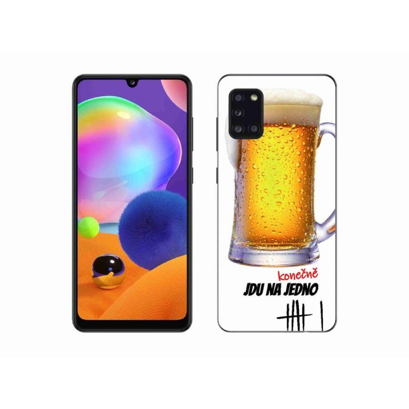 Gélový kryt mmCase na mobil Samsung Galaxy A31 - idem na jedno