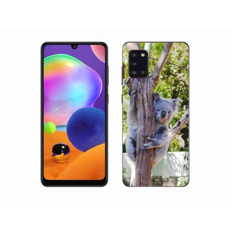 Gélový kryt mmCase na mobil Samsung Galaxy A31 - koala