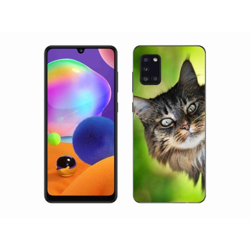 Gélový kryt mmCase na mobil Samsung Galaxy A31 - mačka 3