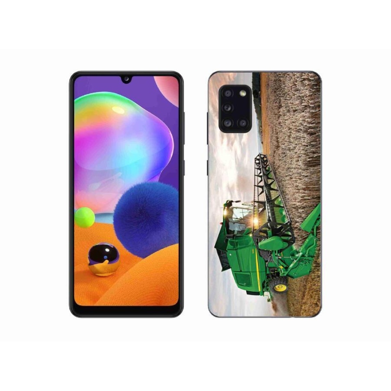 Gélový kryt mmCase na mobil Samsung Galaxy A31 - kombajn