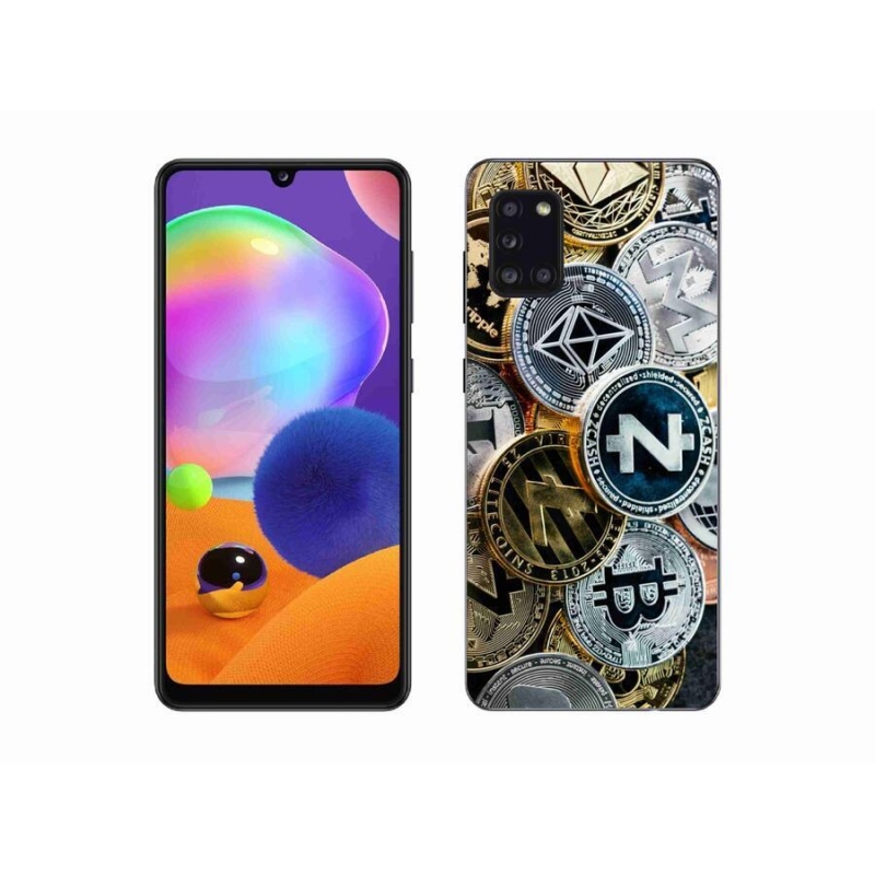 Gélový kryt mmCase na mobil Samsung Galaxy A31 - kryptomena