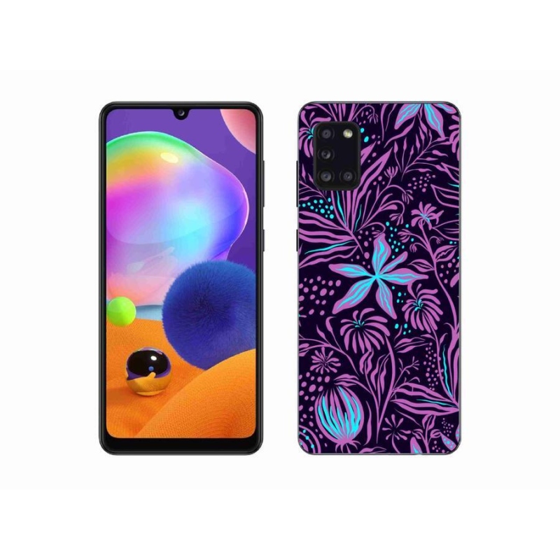 Gélový kryt mmCase na mobil Samsung Galaxy A31 - kvety 2