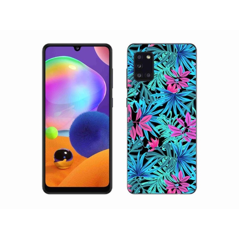 Gélový kryt mmCase na mobil Samsung Galaxy A31 - kvety 3