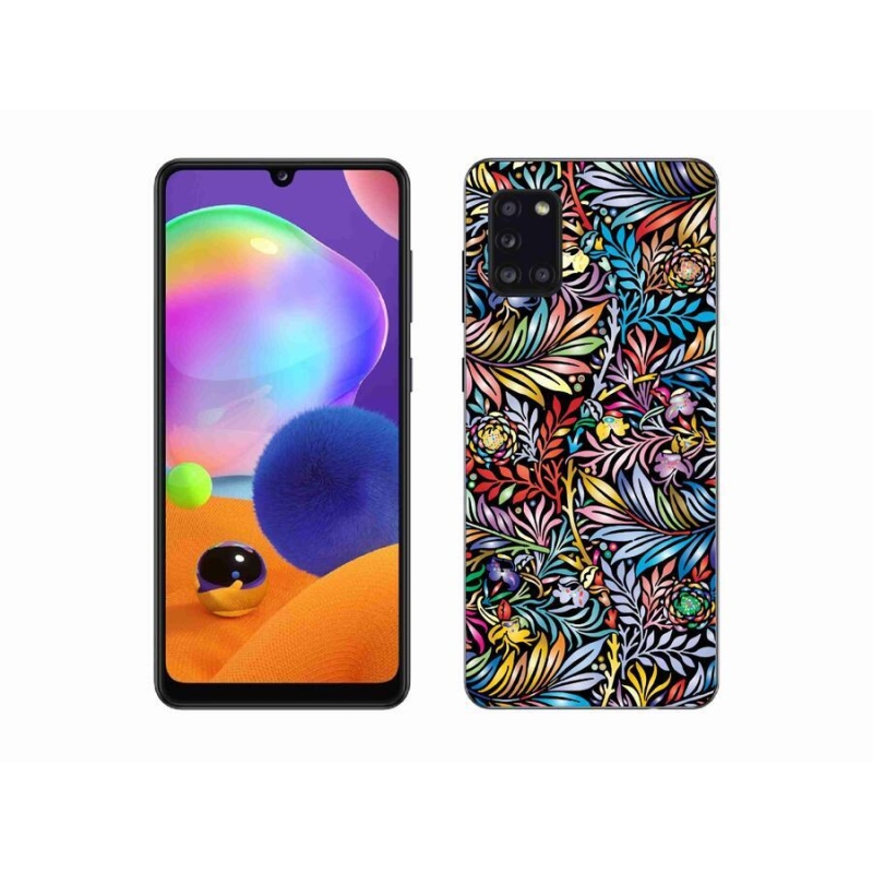 Gélový kryt mmCase na mobil Samsung Galaxy A31 - kvety 5