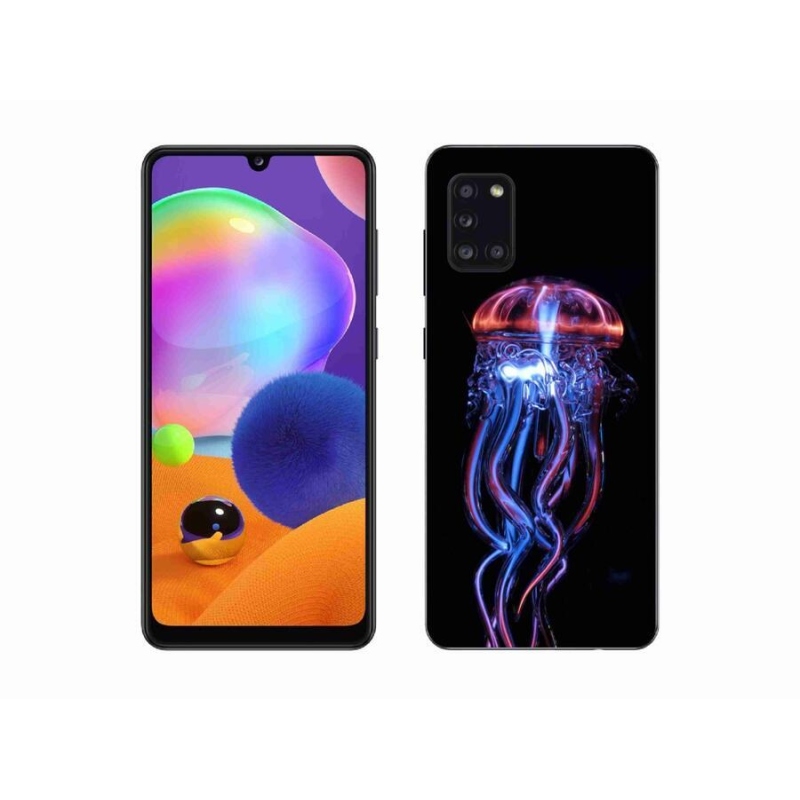 Gélový kryt mmCase na mobil Samsung Galaxy A31 - medúza