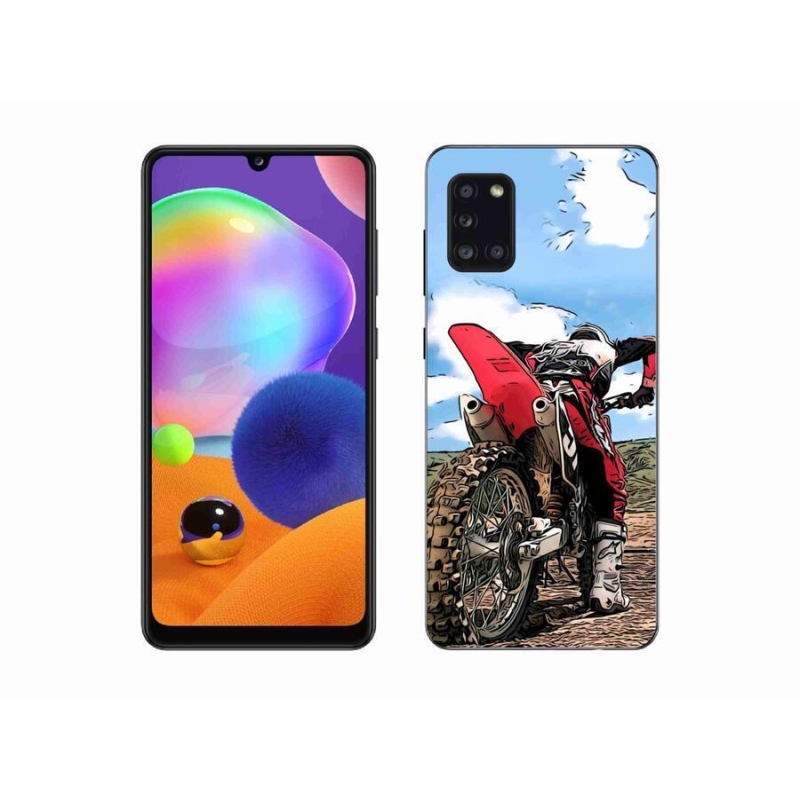 Gélový kryt mmCase na mobil Samsung Galaxy A31 - moto