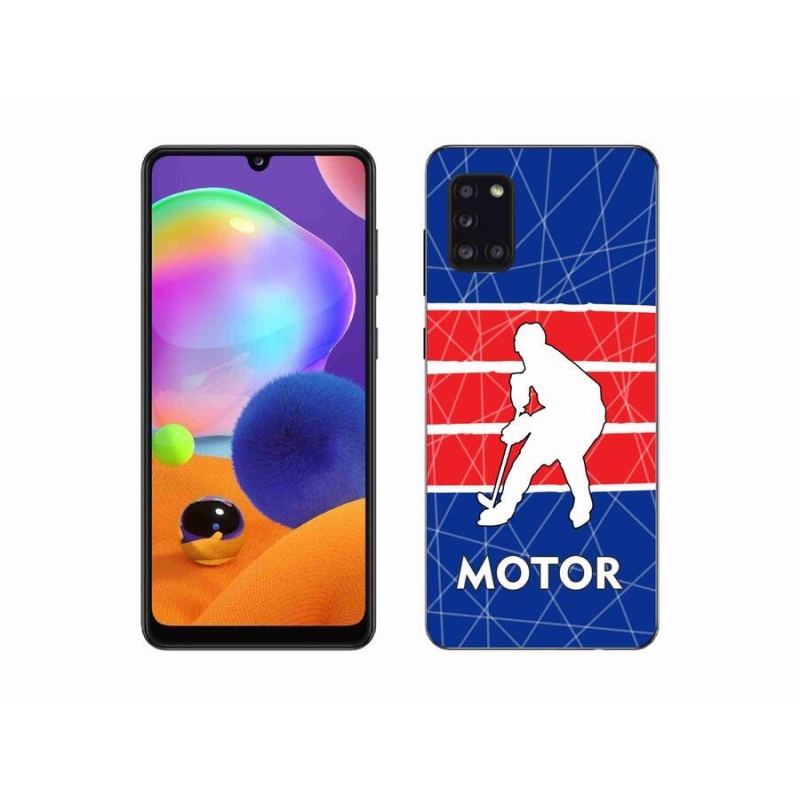 Gélový kryt mmCase na mobil Samsung Galaxy A31 - Motor