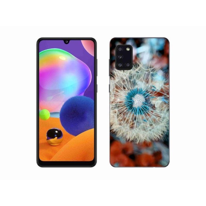 Gélový kryt mmCase na mobil Samsung Galaxy A31 - odkvitnuté púpava 1