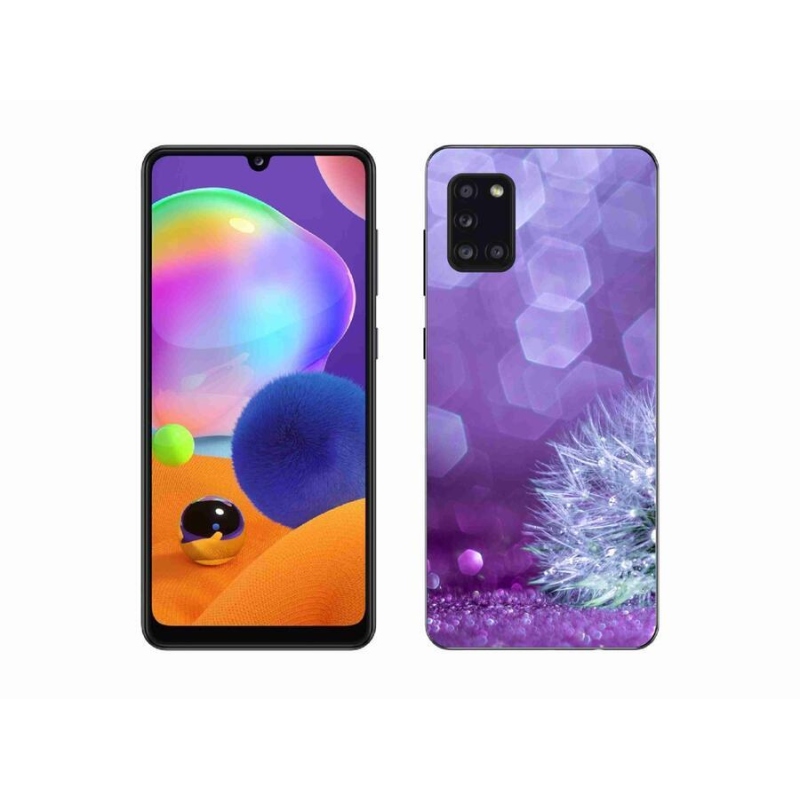 Gélový kryt mmCase na mobil Samsung Galaxy A31 - odkvitnuté púpava 2