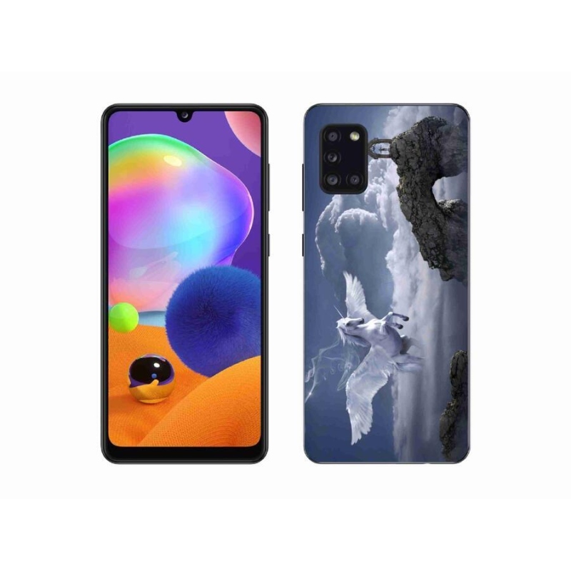 Gélový kryt mmCase na mobil Samsung Galaxy A31 - pegas