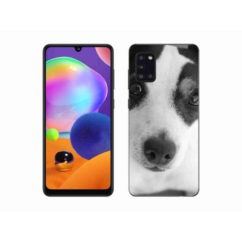 Gélový kryt mmCase na mobil Samsung Galaxy A31 - pes