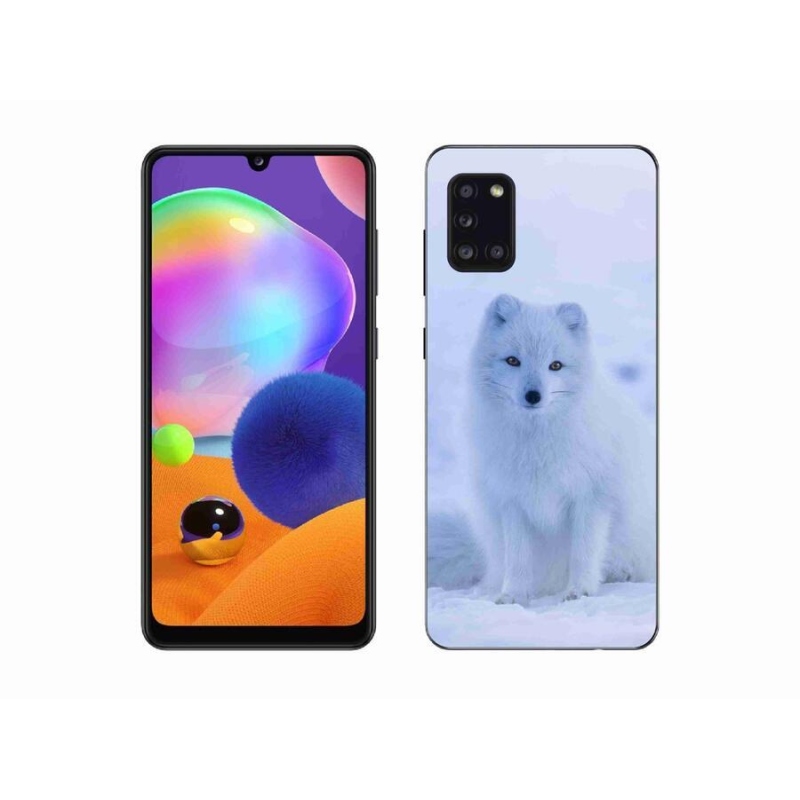 Gélový kryt mmCase na mobil Samsung Galaxy A31 - polárna líška