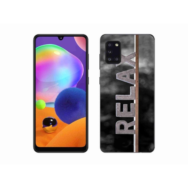 Gélový kryt mmCase na mobil Samsung Galaxy A31 - relax 1