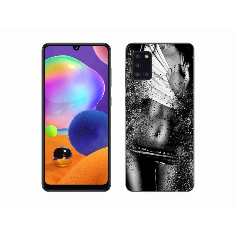 Gélový kryt mmCase na mobil Samsung Galaxy A31 - sexy žena 1