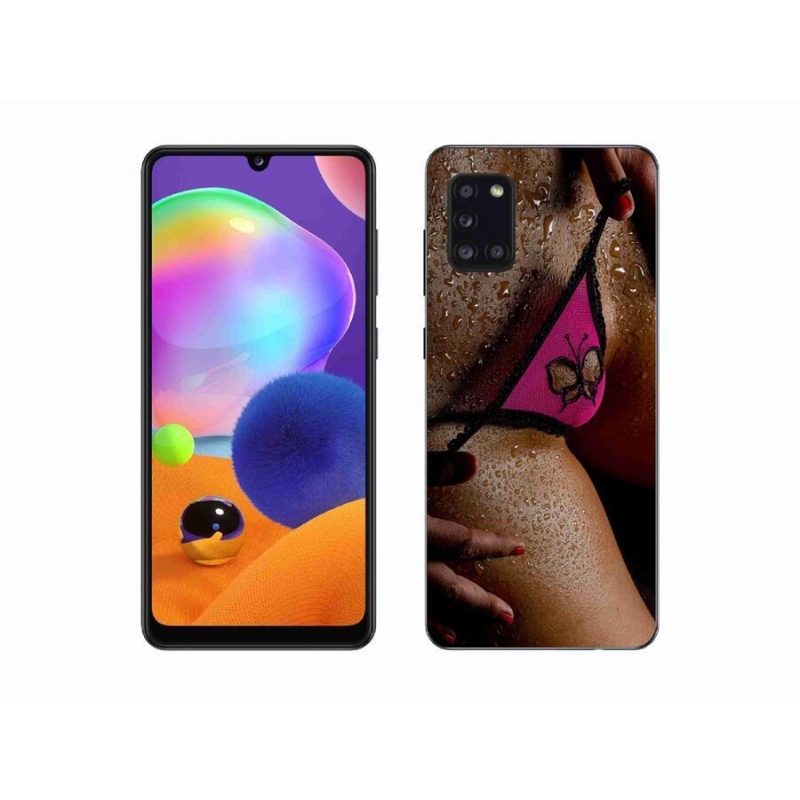 Gélový kryt mmCase na mobil Samsung Galaxy A31 - sexy žena